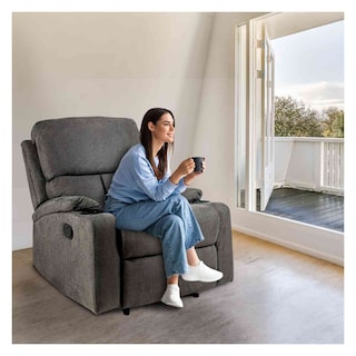 Foto 5 | Foto 5 | Sillón Reclinable Reposet Rack & Pack Gris Moderno Minimalista
