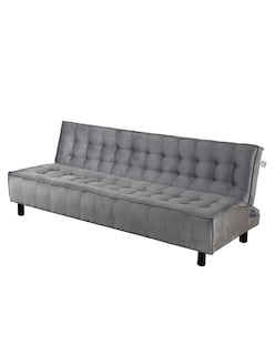 Foto 1 | Foto 1 | Sofá Cama M & E Muebles Milio Gris Claro Denim De 3 Posiciones Individual