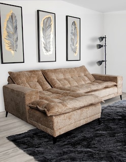 Foto 4 | Foto 4 | Sala Esquinera M & E Muebles Jennifer Beige Izquierda 3 Posiciones