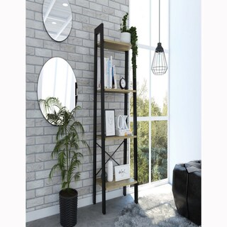 Foto 6 | Foto 6 | Librero Escalera Ferrato color Duna Virtual Muebles