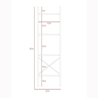 Foto 7 | Foto 7 | Librero Escalera Ferrato color Duna Virtual Muebles