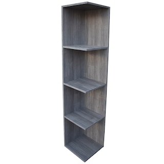 Foto 1 | Foto 1 | Mueble Esquinero Hogare con Repisas Gris