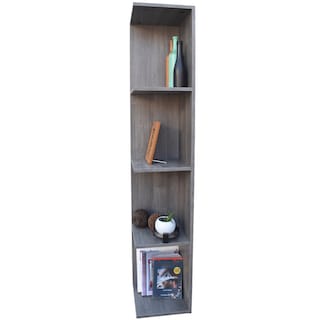 Foto 3 | Foto 3 | Mueble Esquinero Hogare con Repisas Gris