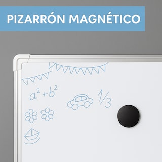 Foto 3 | Foto 3 | Pizarrón Magnético 60x90 Cm Jauz Color Blanco