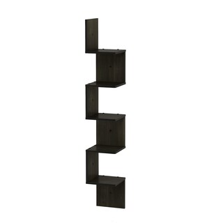 Foto 1 | Foto 1 | Estante De Esquina Flotante Furinno Rossi Para Montaje En Pared, 5 Niveles - Venta Internacional.
