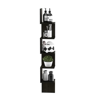 Foto 5 | Foto 5 | Estante De Esquina Flotante Furinno Rossi Para Montaje En Pared, 5 Niveles - Venta Internacional.