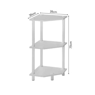 Foto 1 | Foto 1 | Estante Adptable Esquinero Prat-k 35x35x75 Cm Blanco