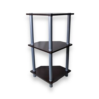 Foto 5 | Foto 5 | Estante Adptable Esquinero Prat-k 35x35x75 Cm Café
