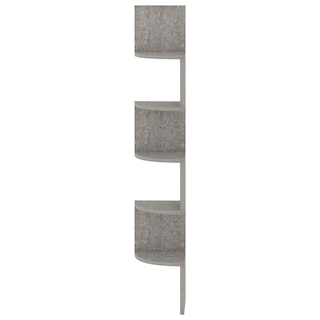 Foto 6 | Foto 6 | Estantería De Pared Vidaxl Hormigón Gris 19 X 19 X 123 Cm Madera Aglomerada - Venta Internacional.