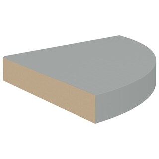 Foto 3 | Foto 3 | Estante De Esquina Flotante Vidaxl Gris En Forma De Panal De Abeja  Metal - Venta Internacional.