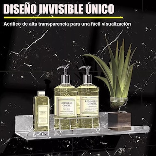 Foto 5 | Foto 5 | Repisas Flotantes BELUG Estantes de Acrílico 2 Piezas