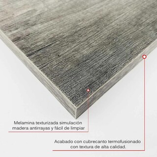 Foto 3 | Foto 3 | 3 Repisas Estanteria Flotante Libros Madera Melamina Poliespacios R40set-17 Lombardia 40x15cm