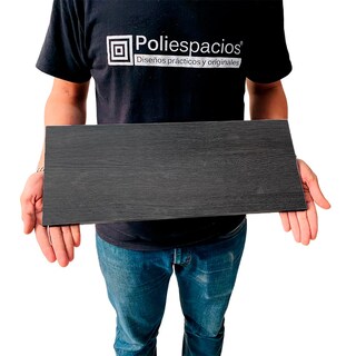 Foto 3 | Foto 3 | Repisas Poliespacios Madera Melamina R52s3-33 Espresso 3 Piezas 50 x 20 cm