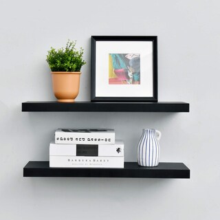 Foto 6 | Foto 6 | Juego De 2 Estantes Flotantes Welland Para Montar En La Pared - Venta Internacional.