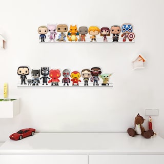 Foto 6 | Foto 6 | Estantería Flotante Hblife De Pared Invisible De 60 Cm Para Niños - Venta Internacional.