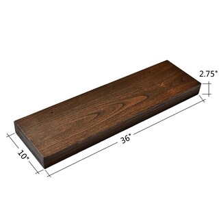 Foto 2 | Foto 2 | Estantería Flotante Welland Colin 10 Deep Rustic Espresso - Venta Internacional.