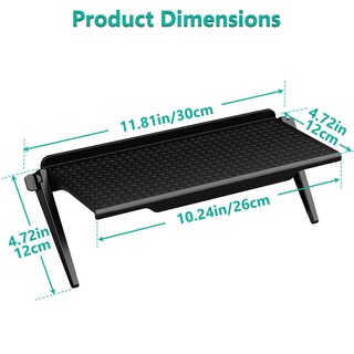 Foto 5 | Foto 5 | Estante Superior para Tv Wali Tsp002-2b Negro 12 \" Ajustable - Venta Internacional