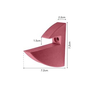 Foto 1 | Foto 1 | Set 4 Pzs Soporte De Pared Plástico Rosa Para Repisa Concept Prat-k