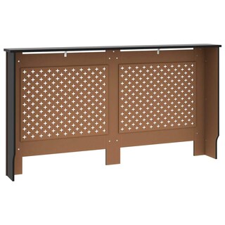 Foto 6 | Foto 6 | Cubierta De Radiador Vidaxl Negra Con Moderno Diseño De Listones (mdf) - Venta Internacional.