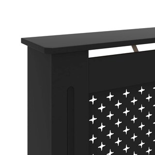 Foto 7 | Foto 7 | Cubierta De Radiador Vidaxl Negra Con Moderno Diseño De Listones (mdf) - Venta Internacional.