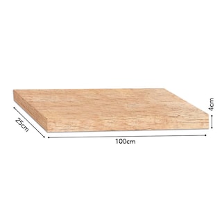 Foto 3 | Foto 3 | Repisa Recta Tendenza Collection Vintage Prak-t 04x25x100cm Color Beige