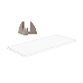 Foto 3 | Foto 3 | Repisa Recta Prak-t 1.5x20x60cm Color Blanco