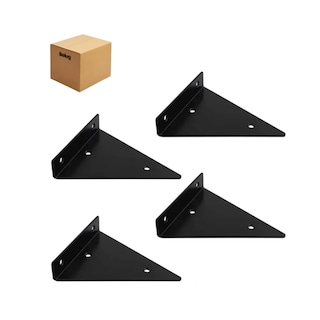 Foto 1 | Foto 1 | 4pz Soportes Para Repisas Flotantes Belug Negras