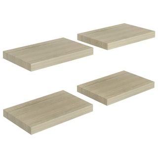 Foto 3 | Foto 3 | Estantería De Pared Vidaxl Floating 4 Unidades Madera De Roble 40 X 23 X 4 Cm Mdf - Venta Internacional.