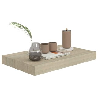 Foto 4 | Foto 4 | Estantería De Pared Vidaxl Floating 4 Unidades Madera De Roble 40 X 23 X 4 Cm Mdf - Venta Internacional.