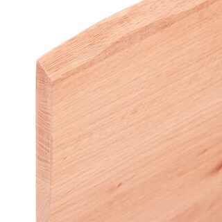 Foto 6 | Foto 6 | Estantería De Pared Vidaxl Rústica De Madera Maciza De Roble Marrón Claro 20 X 40 Cm - Venta Internacional.