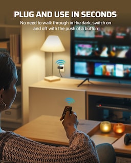 Foto 2 | Foto 2 | Toma de Control Remoto Dewenwils 15a/1875w Rango de 100 Pies Negro - Venta Internacional