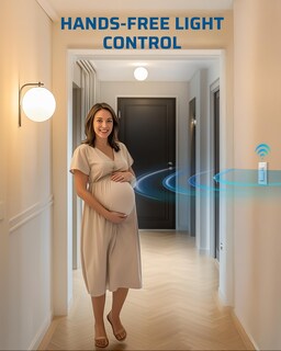 Foto 4 | Foto 4 | Interruptor De Luz Con Sensor De Movimiento Dewenwils Unipolar 5a, Paquete De 2 - Venta Internacional.