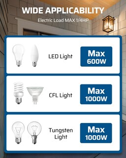 Foto 7 | Foto 7 | Interruptor De Luz Con Sensor De Movimiento Dewenwils Unipolar 5a, Paquete De 2 - Venta Internacional.