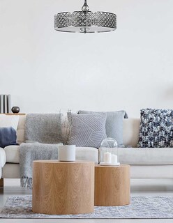 Foto 3 | Foto 3 | Candil Gamalux Nova Collection R022, 4 Luces Plateado