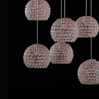 Foto 4 | Foto 4 | Candil Gamalux GOR180/6 color Cobre 6 Luces