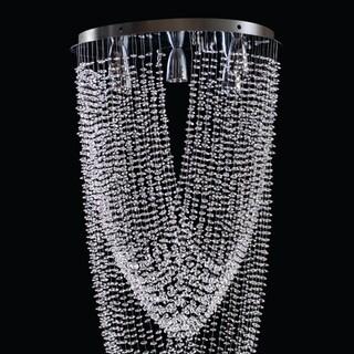 Foto 4 | Foto 4 | Candil Colgante Gamalux Williams Krystal Doble Columpio de 5 Luces