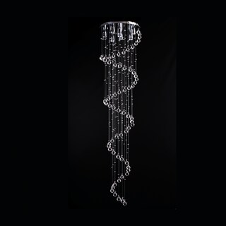 Foto 3 | Foto 3 | Candil Colgante Gamalux Williams Krystal Cascada de 8 Luces