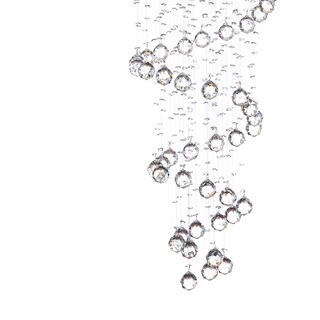 Foto 2 | Foto 2 | Candil Colgante Gamalux Williams Krystal Cascada de 5 Luces