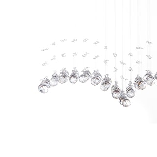Foto 2 | Foto 2 | Candil Colgante Gamalux William Krystal 6 Luces Gaviota 60 cm