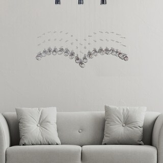 Foto 5 | Foto 5 | Candil Colgante Gamalux William Krystal 6 Luces Gaviota 60 cm