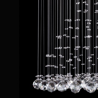 Foto 4 | Foto 4 | Candil Colgante Gamalux Williams Krystal Cono de 6 Luces