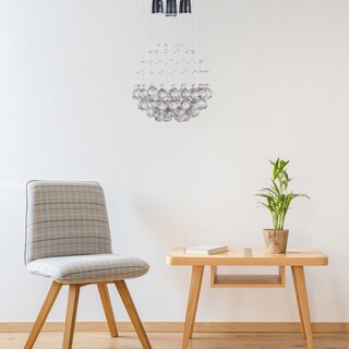 Foto 5 | Foto 5 | Candil Colgante Gamalux Williams Krystal Esfera De 4 Luces