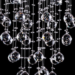 Foto 3 | Foto 3 | Candil Colgante Gamalux Williams Krystal Uvas de 4 Luces