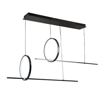 Foto 4 | Foto 4 | Lámpara Colgante Led Odette Luxica Lighting Negra