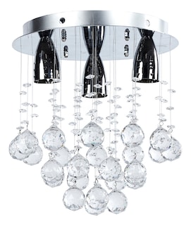 Foto 1 | Foto 1 | Candil Colgante Gamalux Williams Krystal Milano de 3 Luces