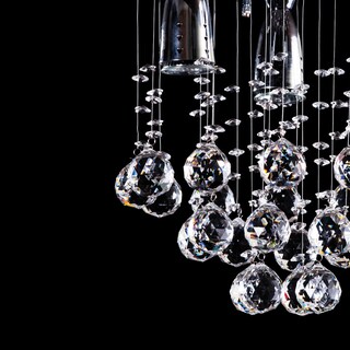 Foto 4 | Foto 4 | Candil Colgante Gamalux Williams Krystal Milano de 3 Luces