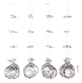 Foto 2 | Foto 2 | Candil Colgante Gamalux Williams Krystal 4 Luces Flat 40 cm