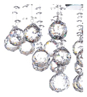 Foto 2 | Foto 2 | Candil Colgante Gamalux Williams Krystal Cereza De 3 Luces