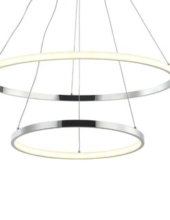 Foto 2 | Foto 2 | Candil Colgante 2 Aros Led