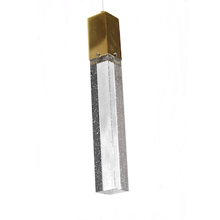 Foto 2 | Foto 2 | Lámpara Colgante Cristal Cortado Led Star 10 Luces Alto Ajustable Gd